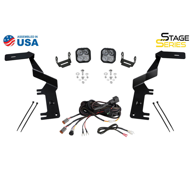 Diode Dynamics - Stage Series Ditch Light Bracket Kit for 2017-2022 Ford Super Duty